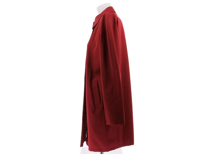 Burberry Trench rojo de lana Roja - vista 4