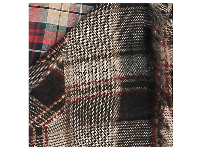 Pierre Louis Mascia Foulard multicolore con motivi di cravatta in seta - vista 4