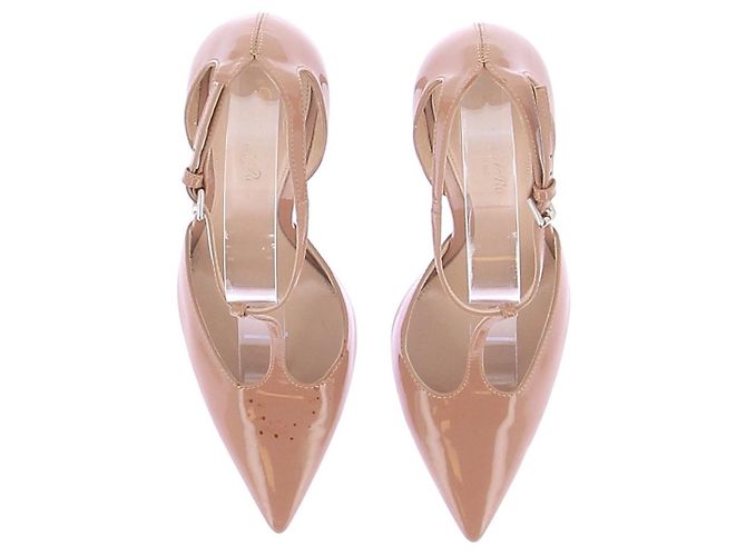 Gianvito Rossi Lackleder-Pumps Beige - Ansicht 6