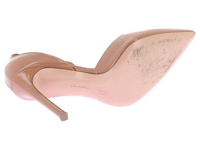 Gianvito Rossi Lackleder-Pumps Beige - Ansicht 7