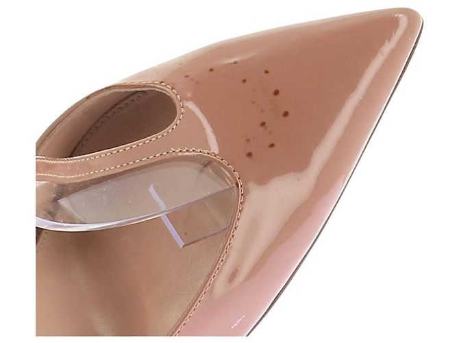 Gianvito Rossi Lackleder-Pumps Beige - Ansicht 9