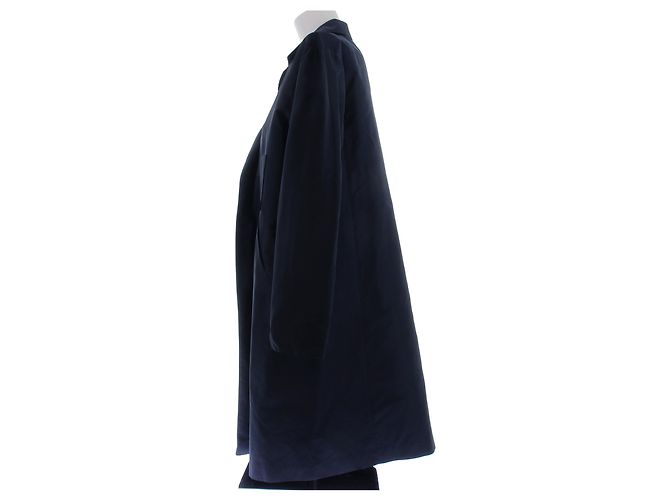 Trench blu navy Jil Sander - vista 4