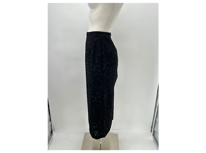 Autre Marque Falda maxi negra texturizada RIBBONBIT Negro - vista 4