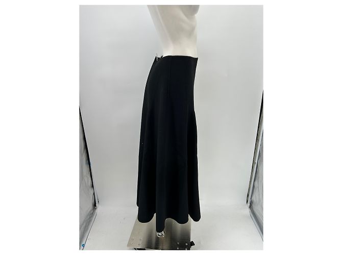 Falda larga de lana negra Cos Negro - vista 3