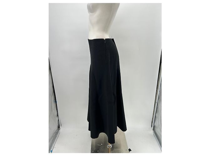 Falda larga de lana negra Cos Negro - vista 4