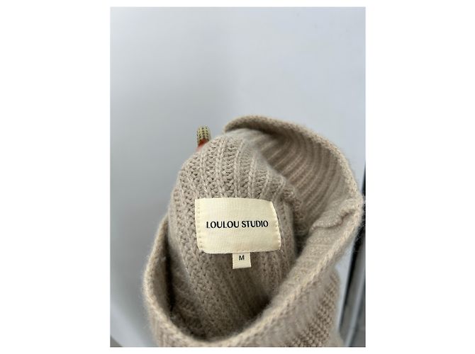 Autre Marque Suéter beige "Roscana" de cachemira - vista 5