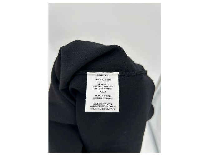 Autre Marque Top negro Polly LOULOU DE SAISON - vista 6