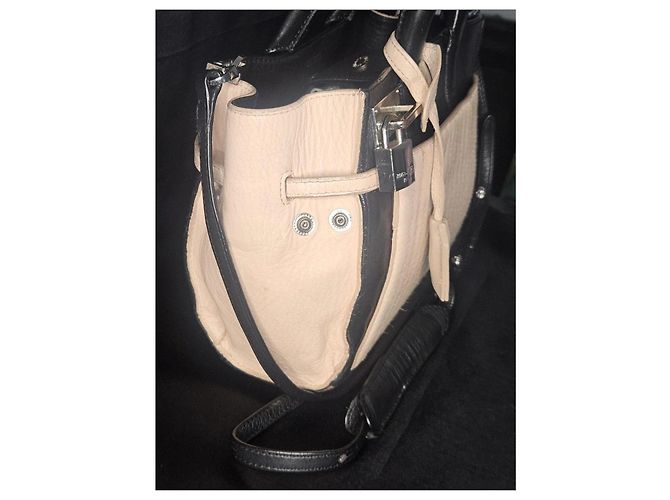 Borsa Zadig & Voltaire Candide XS in Pelle Rosa e Nera Nero - vista 10