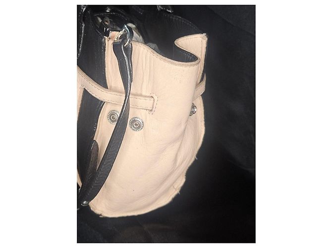 Borsa Zadig & Voltaire Candide XS in Pelle Rosa e Nera Nero - vista 11