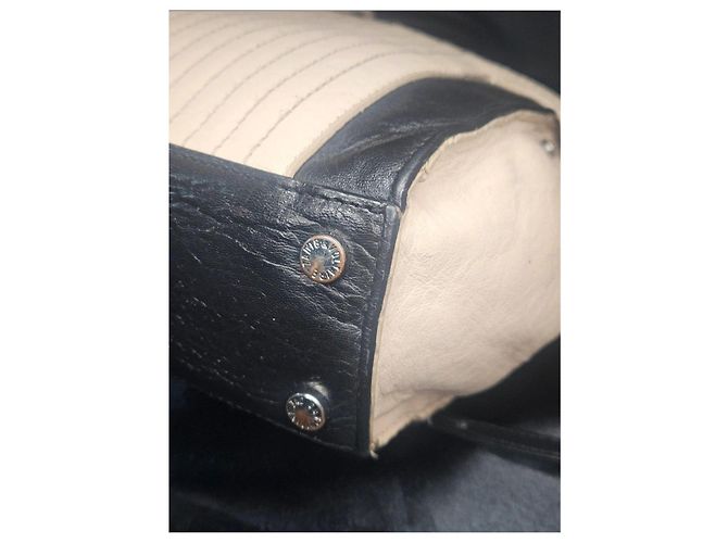 Borsa Zadig & Voltaire Candide XS in Pelle Rosa e Nera Nero - vista 14