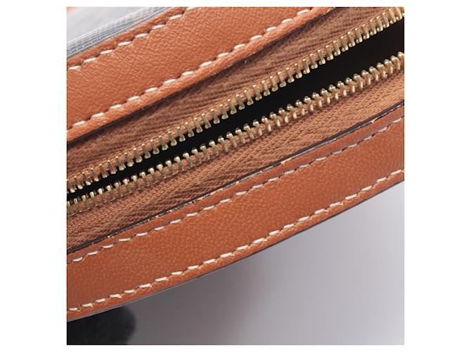 Céline Borsa a spalla rotonda Celine Triomphe Marrone Nero - vista 5