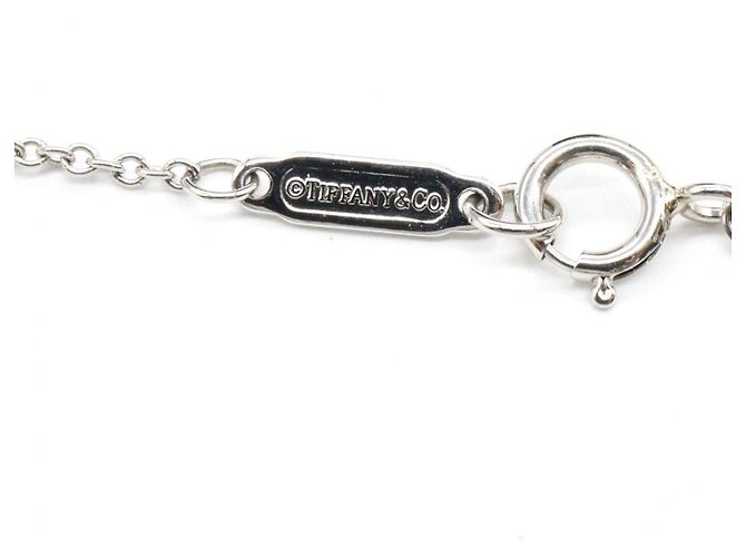 Diamant-Halskette mit Fleur-de-lis Schlüsselanhänger von Tiffany & Co. - Ansicht 3