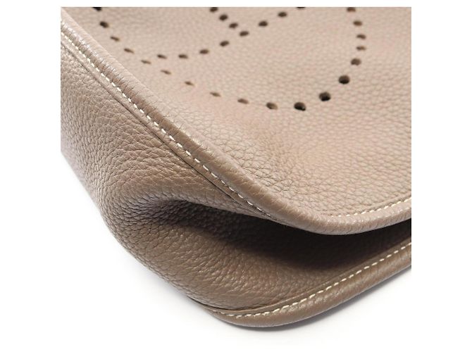 Borsa a Spalla Hermès Evelyne 1 GM Marrone - vista 6