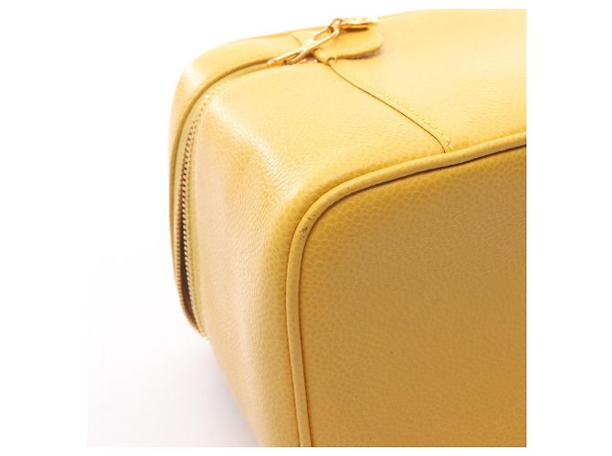 Bolsa Vanity Coco Mark da Chanel Amarelo - vista 13