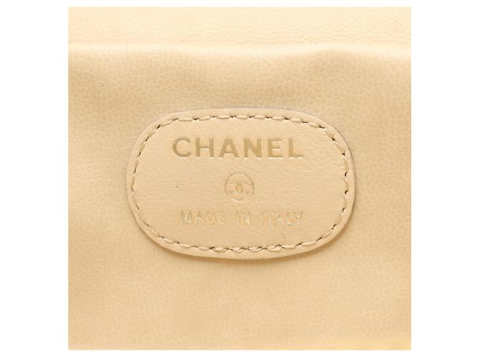 Bolsa Vanity Coco Mark da Chanel Amarelo - vista 4
