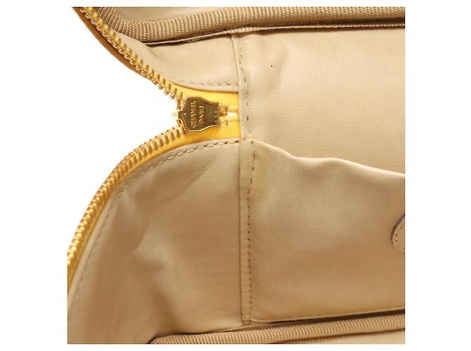 Bolsa Vanity Coco Mark da Chanel Amarelo - vista 9