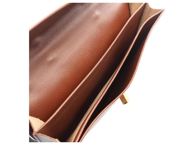 Hermès Borsa da Lavoro Hermes Sac à Dépêches 38 Marrone - vista 3