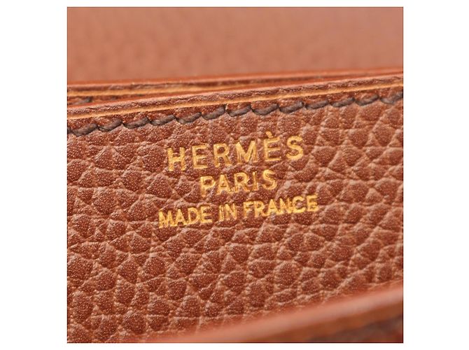 Hermès Borsa da Lavoro Hermes Sac à Dépêches 38 Marrone - vista 4
