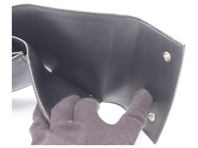 Céline Piccola wallet trifold Celine Nero - vista 8