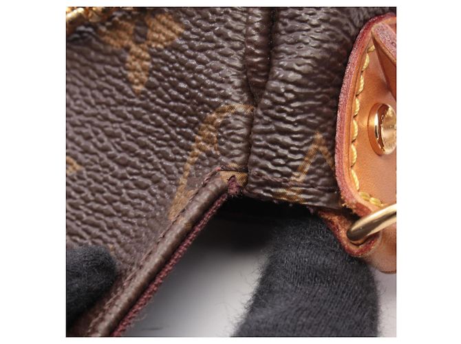 Borsa Louis Vuitton Favorite MM Marrone Monogramma - vista 8