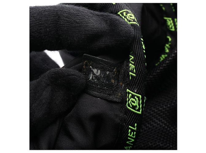 Borsa a Spalla Chanel Sport Line Coco Mark Nero - vista 5
