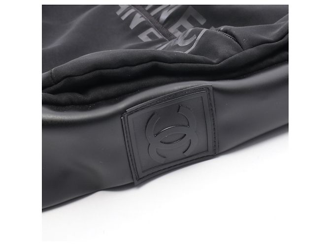 Borsa a Spalla Chanel Sport Line Coco Mark Nero - vista 6
