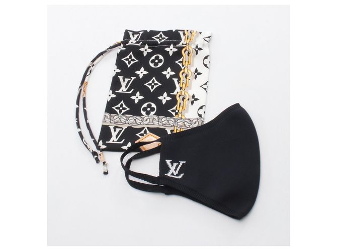 Accessorio Maschera Maille Louis Vuitton Nero - vista 7