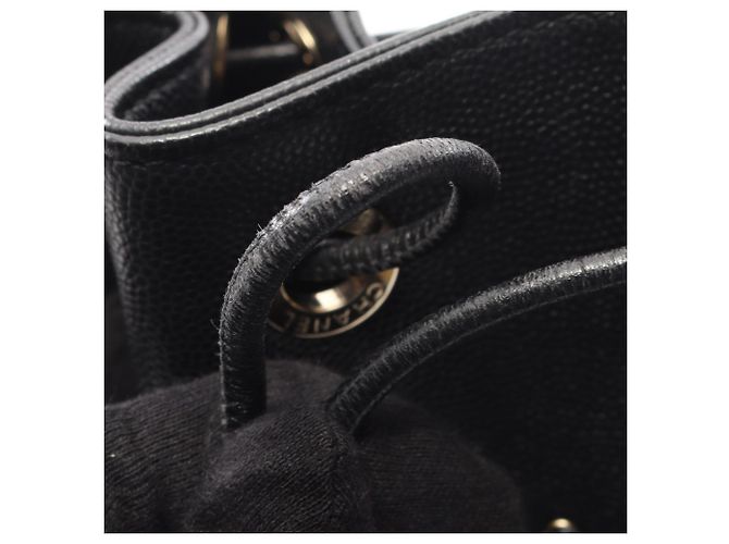 Borsa a Spalla in Pelle Deauville di Chanel Nero - vista 10