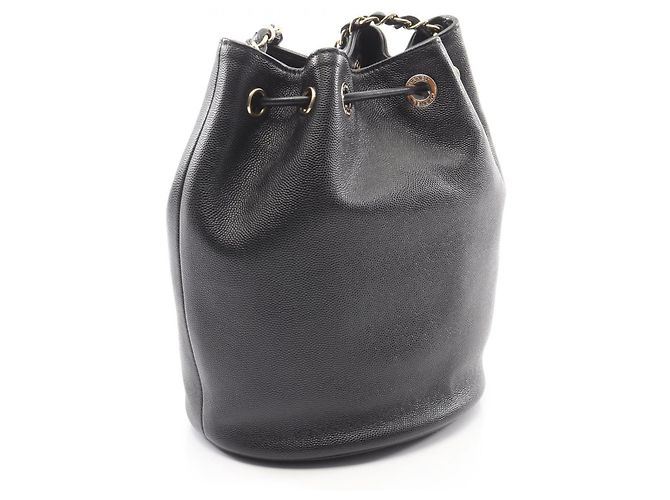 Borsa a Spalla in Pelle Deauville di Chanel Nero - vista 2
