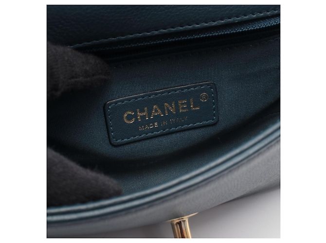 Borsa a Spalla Matelassé Chanel Blu navy - vista 4