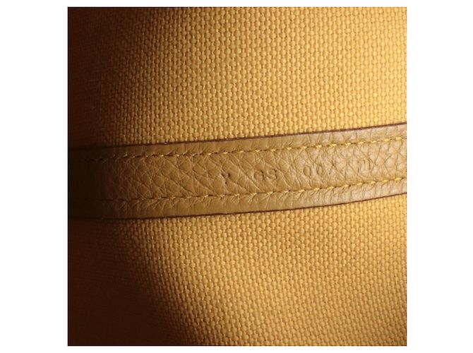 Garden Borsa tote Foin PM Giardino Hermès Beige Giallo - vista 5