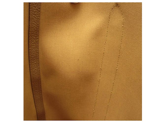 Garden Borsa tote Foin PM Giardino Hermès Beige Giallo - vista 6
