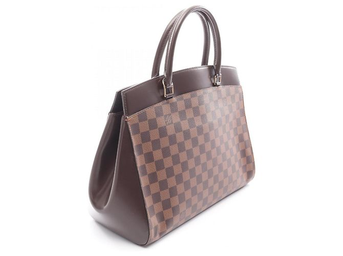 Borsa Rivoli MM Louis Vuitton Marrone Damier ebene - vista 2