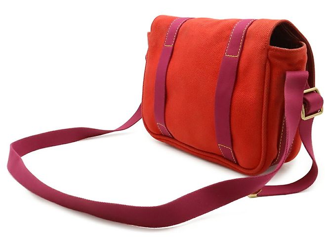 Borsa a Spalla Louis Vuitton Antigua Busas PM Rosso - vista 3