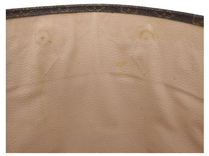 Borsa Tote Sac Plat Monogram Louis Vuitton Marrone Monogramma - vista 8