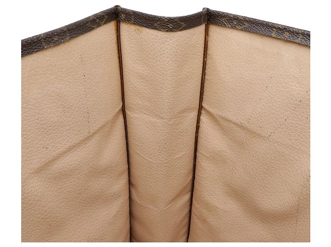 Borsa Tote Sac Plat Monogram Louis Vuitton Marrone Monogramma - vista 9