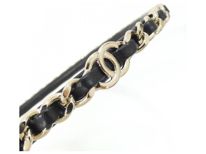 Timeless Schwarzes Haarband von Chanel - Ansicht 3