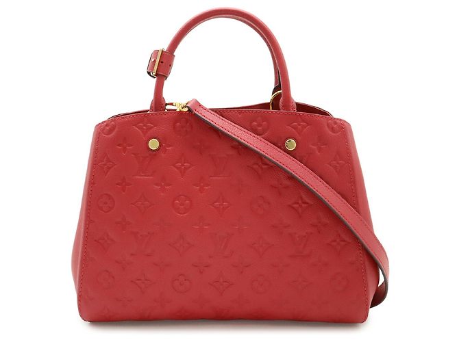 Borsa Montaigne MM in Monogramma Empreinte Louis Vuitton Fuschia - vista 2