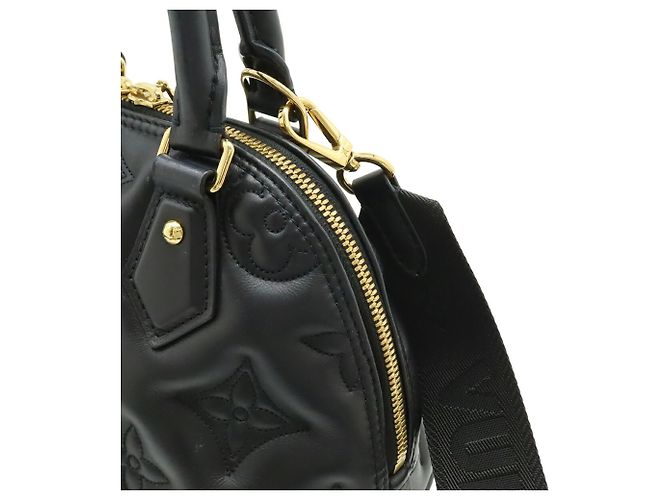 Borsa Bubblegram Alma Soft BB Louis Vuitton Nero Bianco - vista 8