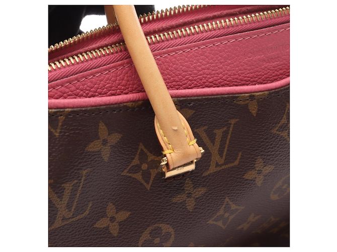 Sac à main Pallas Louis Vuitton Marron Rose Rouge - vue 10