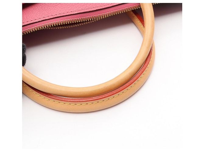 Sac à main Pallas Louis Vuitton Marron Rose Rouge - vue 8