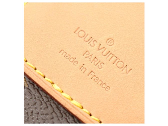 Zaino/borsa Montsouris MM Louis Vuitton Marrone - vista 4
