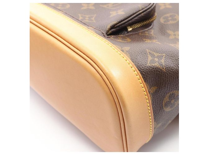 Zaino/borsa Montsouris MM Louis Vuitton Marrone - vista 6