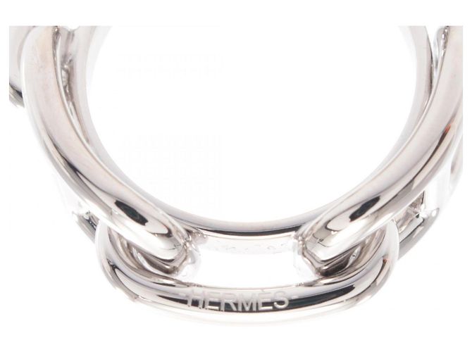 Ring Anello per foulard Chaine d'Ancre Hermès Argento - vista 3