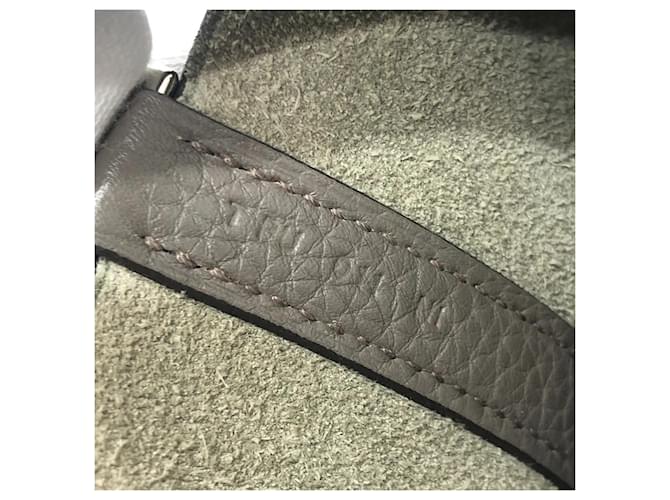 Borsa Hermès Picotin Lock MM Marrone - vista 15