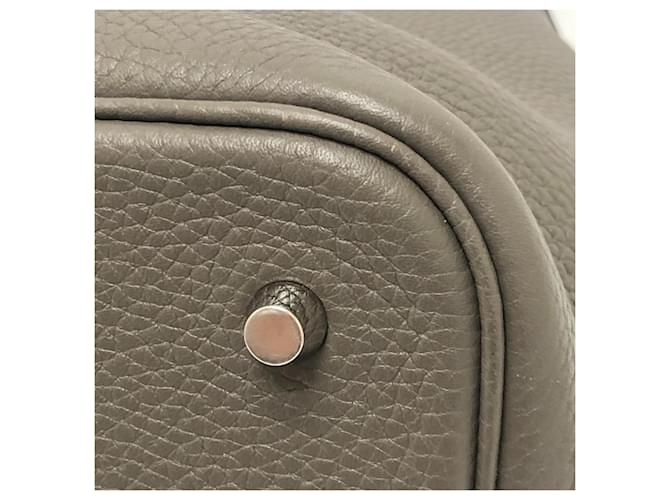 Borsa Hermès Picotin Lock MM Marrone - vista 6