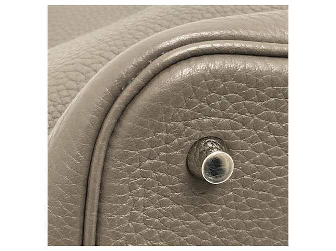 Borsa Hermès Picotin Lock MM Marrone - vista 7
