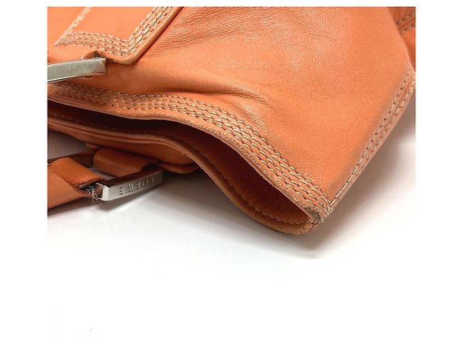 Borsa Amazona Anagram Loewe in arancione - vista 12