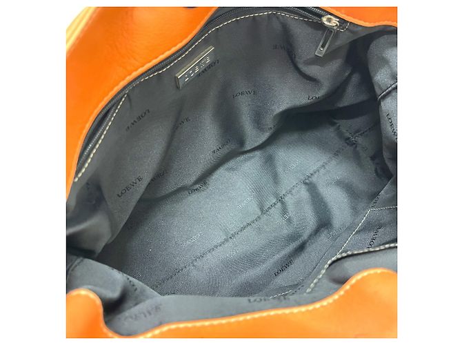 Borsa Amazona Anagram Loewe in arancione - vista 16