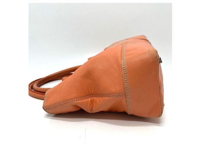 Borsa Amazona Anagram Loewe in arancione - vista 3